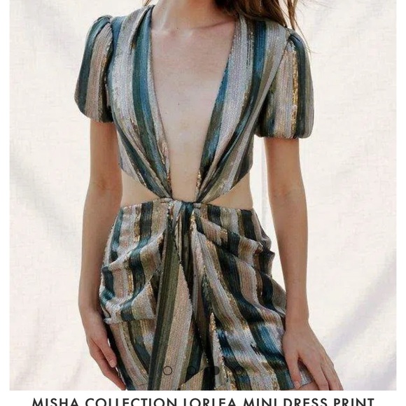 Misha Sequin Mini Dress - Picture 5 of 5